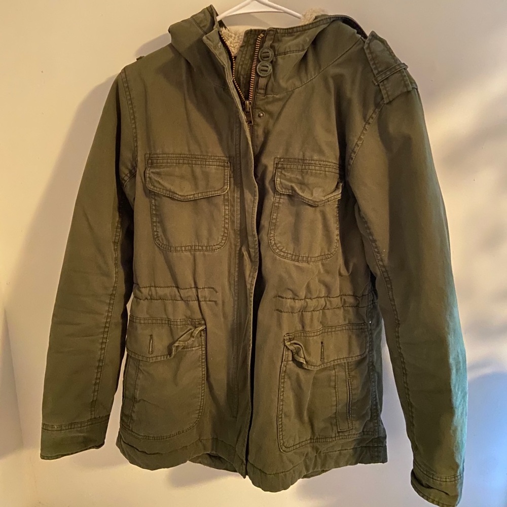 American eagle green winter coat